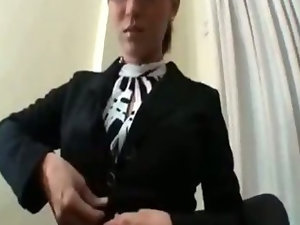 Sapphire Young Cumming In Her Office