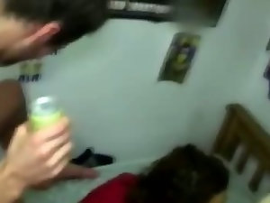 Real college coed teens sucking and fucking