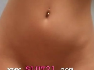 Girl intercourse a red umbrella