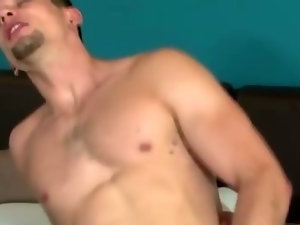 Pornstar Marcus Mojo anal cumshot