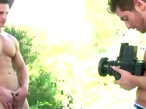 Straight male gets his photo taken by gay photographer