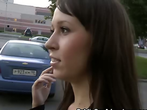 Public blowjob and anal with stranger