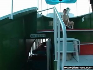 Asian Slutty girl Young lady Flashing In Public And Bang Rough movie-12