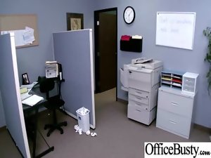 Office Horny Sex For Lewd Nympho Raunchy Chesty Worker Girlie movie-35
