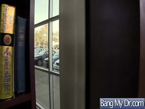 Attractive Sex Adventure In Doctor Office With Alluring Sexual Girlie clip-35