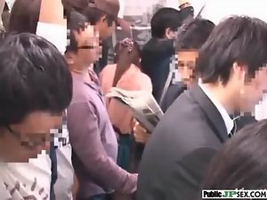 Vixen Seductive japanese Get Banged Wild In Public Places clip-33