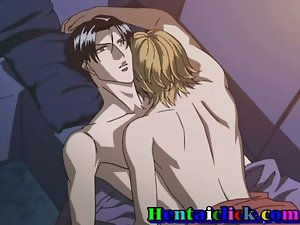 Hentai gay hardcore fucked on sofa