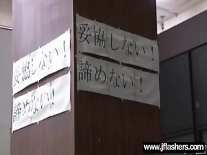 Sensual japanese Chick Flashing In Public And Screwing Brutal movie-30