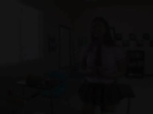 student in nylons disturbance in class