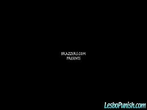 Sexual Attractive Young lady Get Punish By Mean Sensual Lezzy clip-32