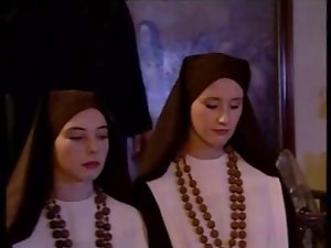 Teenager nun and priest