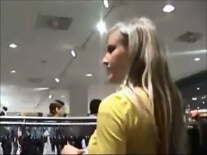 Lewd german shagged in changing room