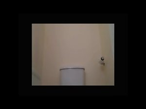 Plumper Blondie Girl Spied In The Toilet TWICE!