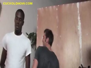 Jealous Cuckold Sees Interracial