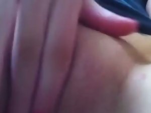 Light-haired filthy bitch lactating orgasm 1