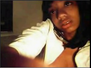 18yo black seductive teen on webcam