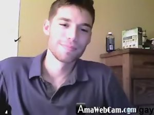 Filthy Chap Jerks on Webcam And Cums - AmaWebCam.com/gay