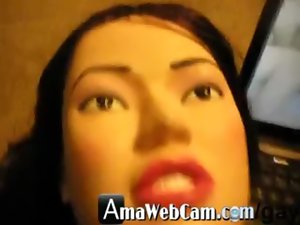 Banging my beautiful sex doll - AmaWebCam.com/gay