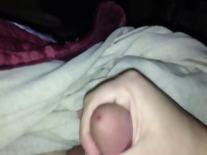 Just me jerking off while my sex partner was sleeping
