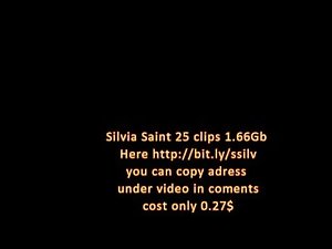 Silvia Saint 25 clips (1.66Gb) Here bit.lyssilv