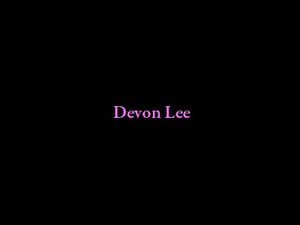 Devon Lee Music Compilation Backdoor