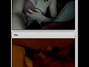 Chatroulette couple and babe part 1