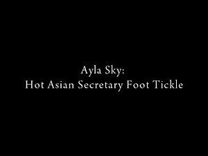Asian Secretary Tickle
