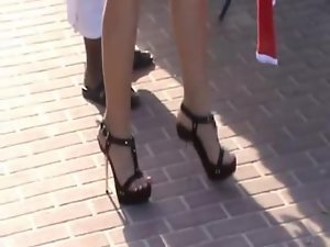 lewd summer filthy high heels