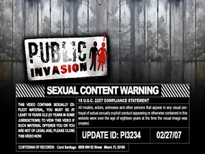 Public nudity porn