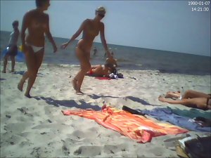 Total humiliation blond teenager cunt beach spy toilet cunt
