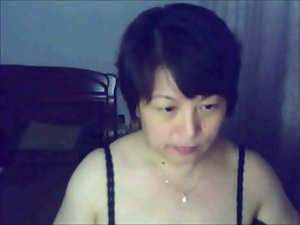 Chinese lady on webcam