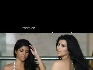Kim Kardashian - Big Butt in Bikini - Video Collage