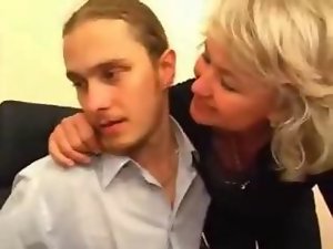 Foreign Attractive mom With 19yo Lover