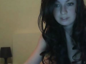 filthy hussy dark haired masturbates and gets banged on webcam