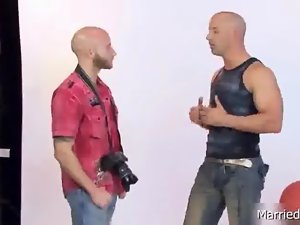 Amazing bald stud posing 1 by MarriedBF
