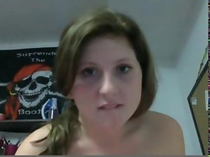 college raunchy teen gets shagged by her roommate on webcam